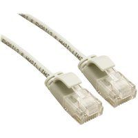 Roline UTP DataCenter Patchkabel SLIM, Kat6A/Kl.EA, LSOH, grau, 0,3m