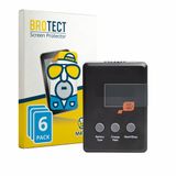 BROTECT - Screenprotector voor Spektrum Smart Charger S100 - Folie Beschermfolie matte 6 Stuks
