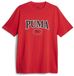 Puma T-shirt à manches courtes Rouge M