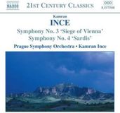 Outhere Naxos Prague Symphony Orchestra, Kamran Ince - Ince: Symphony Nos.3 & 4 (CD)