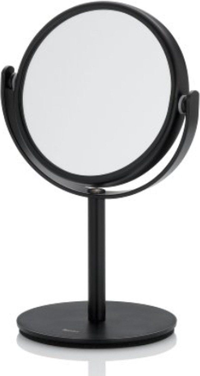 Kela Selena Staande Spiegel - Draaibaar - Zwart - 15 cm