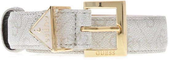 GUESS NOELLE ADJ & NOT REV H25 Dames Kledingriem maat S - BONE LOGO
