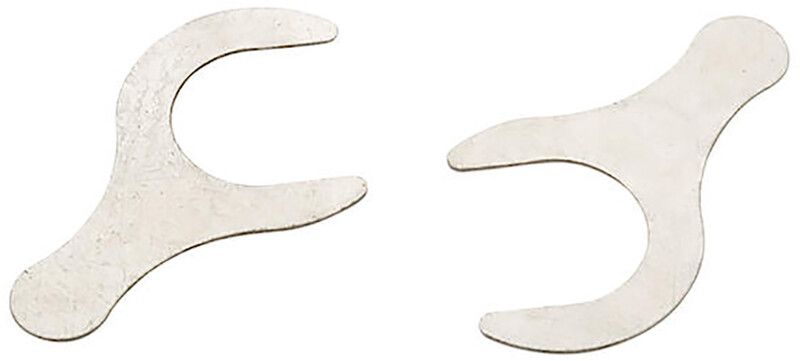 Jagwire Washers for 6-Bolt Brake Disc - 20 Pieces - Silver