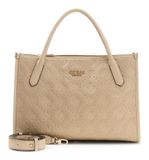 GUESS handtas schoudertas Jodi Tote Light Beige
