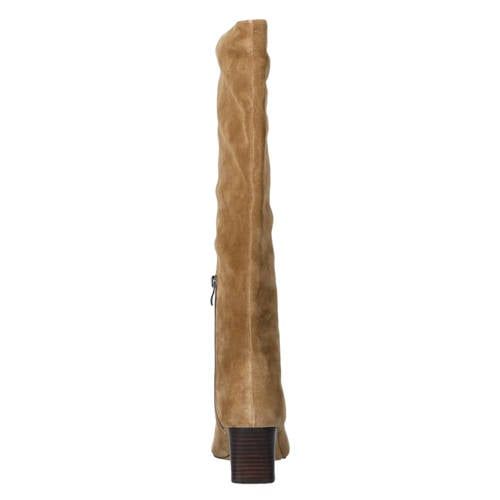 Inuovo suède hoge laarzen cognac