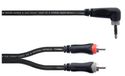 Cordial 14859 audio kabel 1,5 m 3.5mm 2 x RCA Zwart