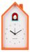 Réveil, orange, 6x12x20 cm, analogique, plastique