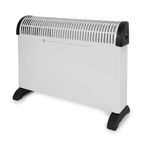 Perel Convectorkachel - 2000W - Thermostaat - Wit