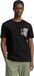Tom Tailor 1043491 Printed T-shirt Met Korte Mouwen Zwart S Man
