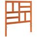 vidaXL Bed Hoofdbord Wasbruin Massief Grenenhout 105,5 x 4 x 104 cm