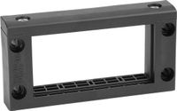HellermannTyton VarioPlate-16_Frame-PL-BK Frame voor kabelinvoer Halogeenvrij Kunststof Zwart 1 stuk(s)