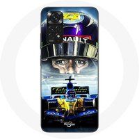 Maniacase Hoesje voor Xiaomi Redmi Note 11 4G Fernando Alonso Spaans F1 coureur
