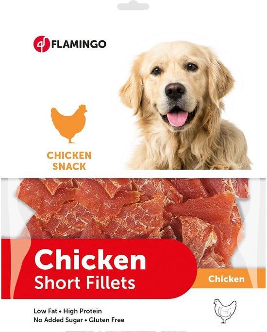 Flamingo Hondensnack Chick'n Kort 800 gr - Kip - Verwensnacks