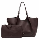 Gianni Chiarini Dua Schoudertas Dames - Leer - Bruin