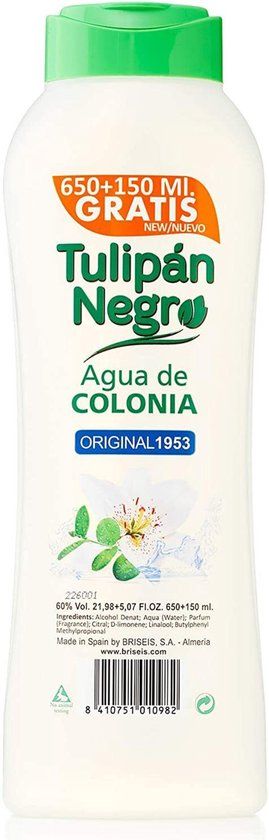 Tulipan Negro Eau de Cologne / 800 ml / Unisex
