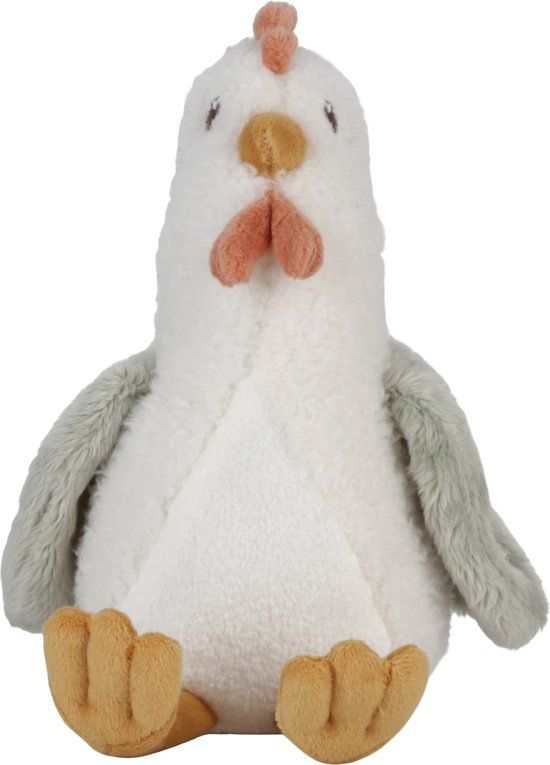 Little Dutch Kip Little Farm Knuffel - 17 cm