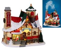 LEMAX Santa'S Chalet With 4.5V Adaptor Kerst