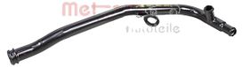 METZGER 4010473: Tuyau de liquide de refroidissement, durite de refroidissement pour OPEL Corsa C (3 portes), Astra G CC (5 portes), Astra G Caravan, COMBO (fourgon/combi)