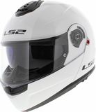 LS2 FF908 Strobe II Gloss Wit 06 Systeemhelm - Helm