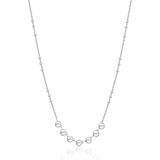 BROSWAY BROSWAY LOVELY SYMPHONIA CLEAR CRYSTAL NECKLACE BYM133