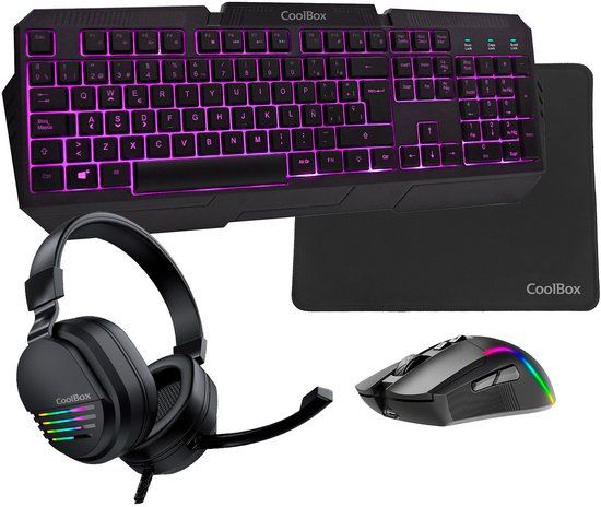 CoolBox DeepX-Wing 2 Gaming Toetsenbord en Muis Set