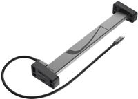 USB-C Hama 00200149 laptop dock & poortreplicator Docking Zwart, Grijs