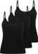 Sloggi Dames spaghettitop 3 pack GO Sense zwart XXL