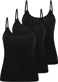 Sloggi Dames spaghettitop 3 pack GO Sense zwart XXL
