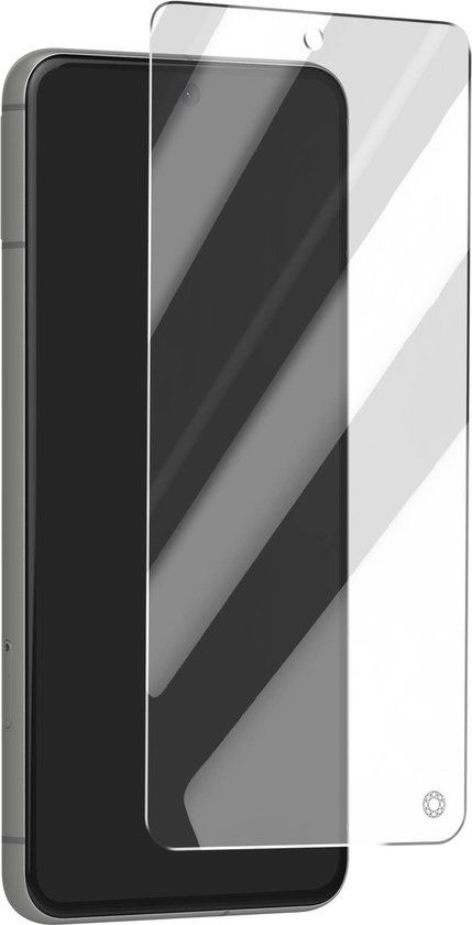 Force Case, Screenprotector geschikt voor Google Pixel 8 - Organic Glass 2.5D, Transparant