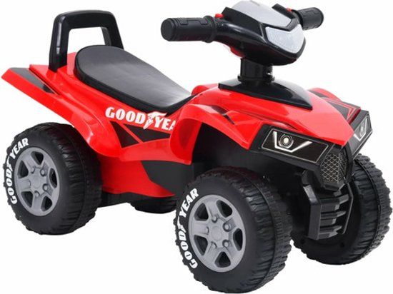vidaXL Loopquad Goodyear rood