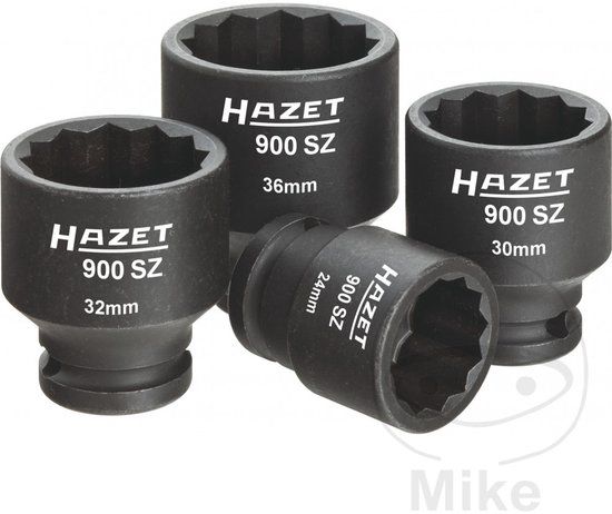 Hazet - Krachtdoppenset 1/2 " 4-delig