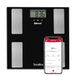 TERRAILLON Pèse-personne intelligent Connecté – IMC – 8 utilisateurs – Bluetooth Low Energy – capacité 160 kg – noir