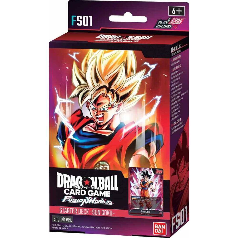 Son Goku Starter Deck - Fusion World - Dragon Ball Super Card Game