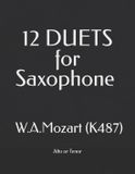 12 Ff Music Publications 12 DUETS for Saxophone (Altos or Tenors)