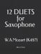 12 Ff Music Publications 12 DUETS for Saxophone (Altos or Tenors)