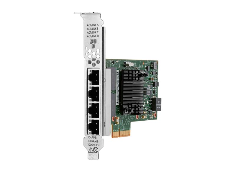 HPE P51178-B21 Network Card | Gigabit Ethernet | PCI Express | 4x RJ-45