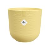 Elho Jazz Round 23cm Bloempot - Cream Yellow