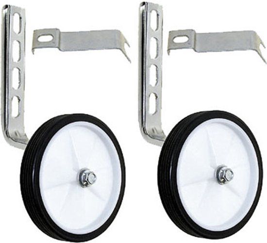 Zijwielen / stabiloset 12-20 inch - Wit - Unisex