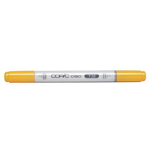 Copic Ciao marker type Y - 38, Honey, veelzijdige lay-outmarker, op alcoholbasis, met een middelbrede en een penseelpunt