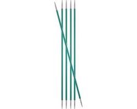 KnitPro Zing sokkennaalden 20cm 3.25mm groen metaal