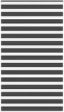 vidaXL Zebra rolgordijn 120x230 cm zwart