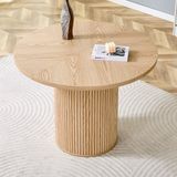 STILVORA Eettafel Rond 100 Cm