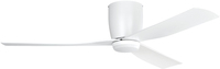 EGLO Lerici Ceiling Fan with Light - 132cm - White - Dimmable - LED