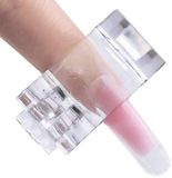 Okado Polygel Nagelklemmen Dual Form Clips – 5 Stuks – Transparant