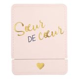 Draeger Paris Zakspiegel met roze etui, vierkante make-upspiegel om mee te nemen, ideaal voor thuis en op reis, 9 x 7 cm, gepersonaliseerd cadeau voor verjaardag, voor alle gelegenheden