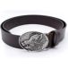 Akah Ceinture en cuir Sanglier