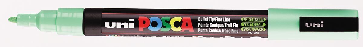 Posca uni-ball Paint Marker op waterbasis PC-3M lichtgroen