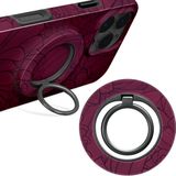 MIO by Mobilize Ring Holder - Universele MagSafe Ring Houder - Vinger Houder - MagSafe Standaard - 360° Draaibaar - Smartphone Grip - Met Plakbare MagSafe Ring - Berry Blooms