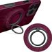 MIO by Mobilize Ring Holder - Universele MagSafe Ring Houder - Vinger Houder - MagSafe Standaard - 360° Draaibaar - Smartphone Grip - Met Plakbare MagSafe Ring - Berry Blooms
