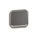 Legrand Plexo Nieuwe Insert Knop Verwisselbare Contactbel 10A, Connector, IP55 IK08, Antraciet